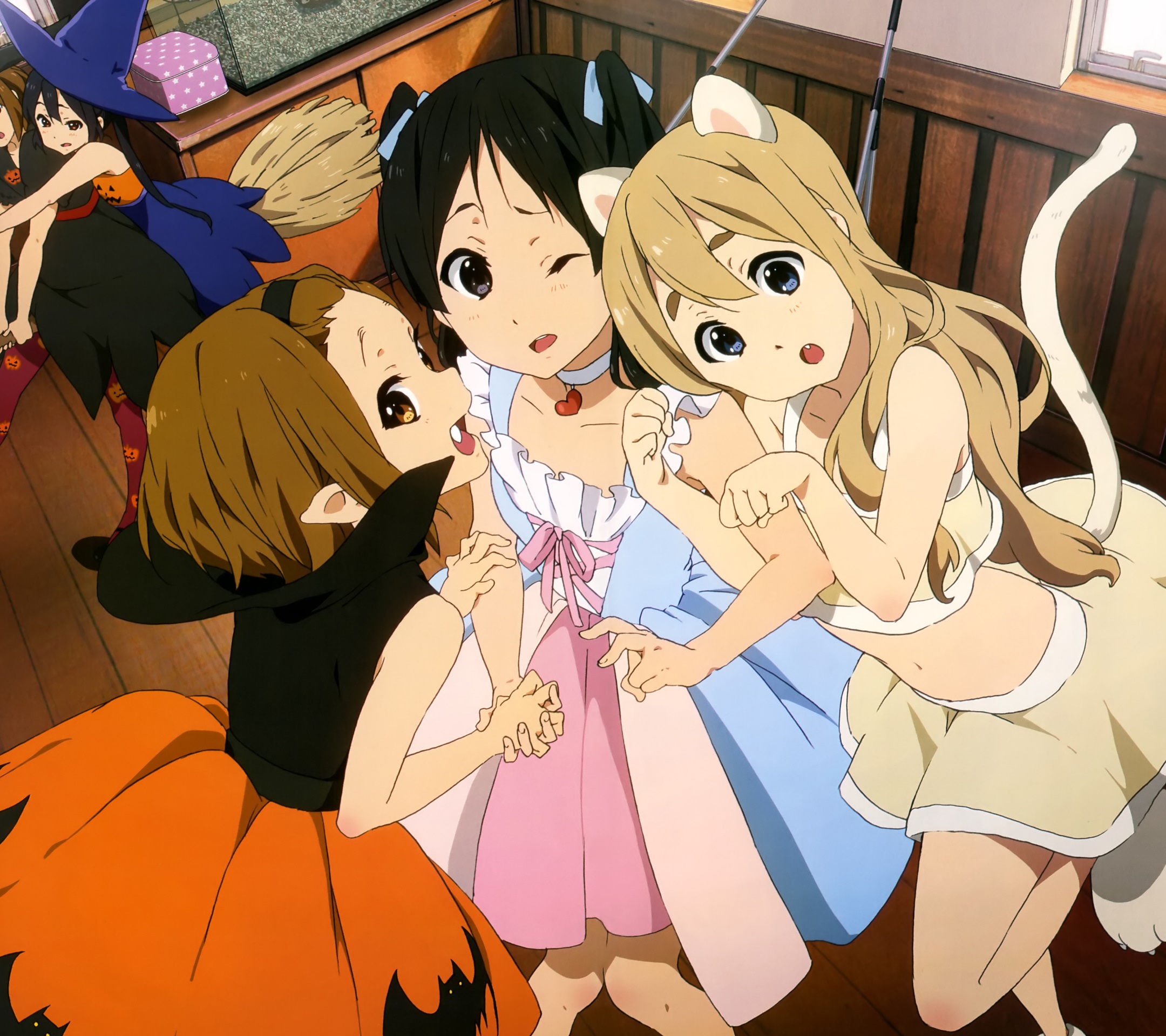 Halloween 2014 Anime K On Android Wallpaper 2160x1920
