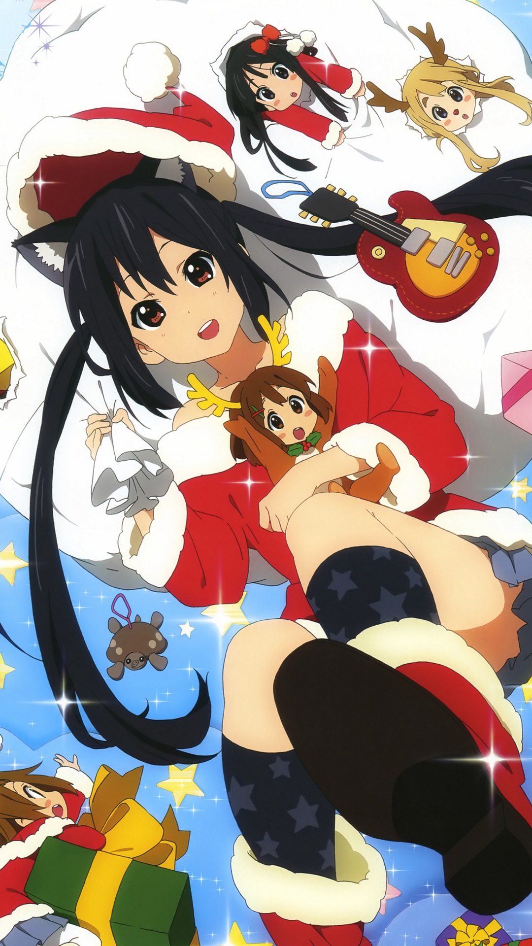 Christmas 2015 Anime K On Sony Xperia Z Wallpaper 1080 1920 Kawaii Mobile