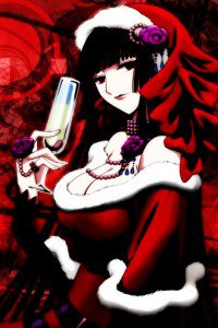 Christmas 2015 anime xxxHolic.iPhone 4 wallpaper 640x960