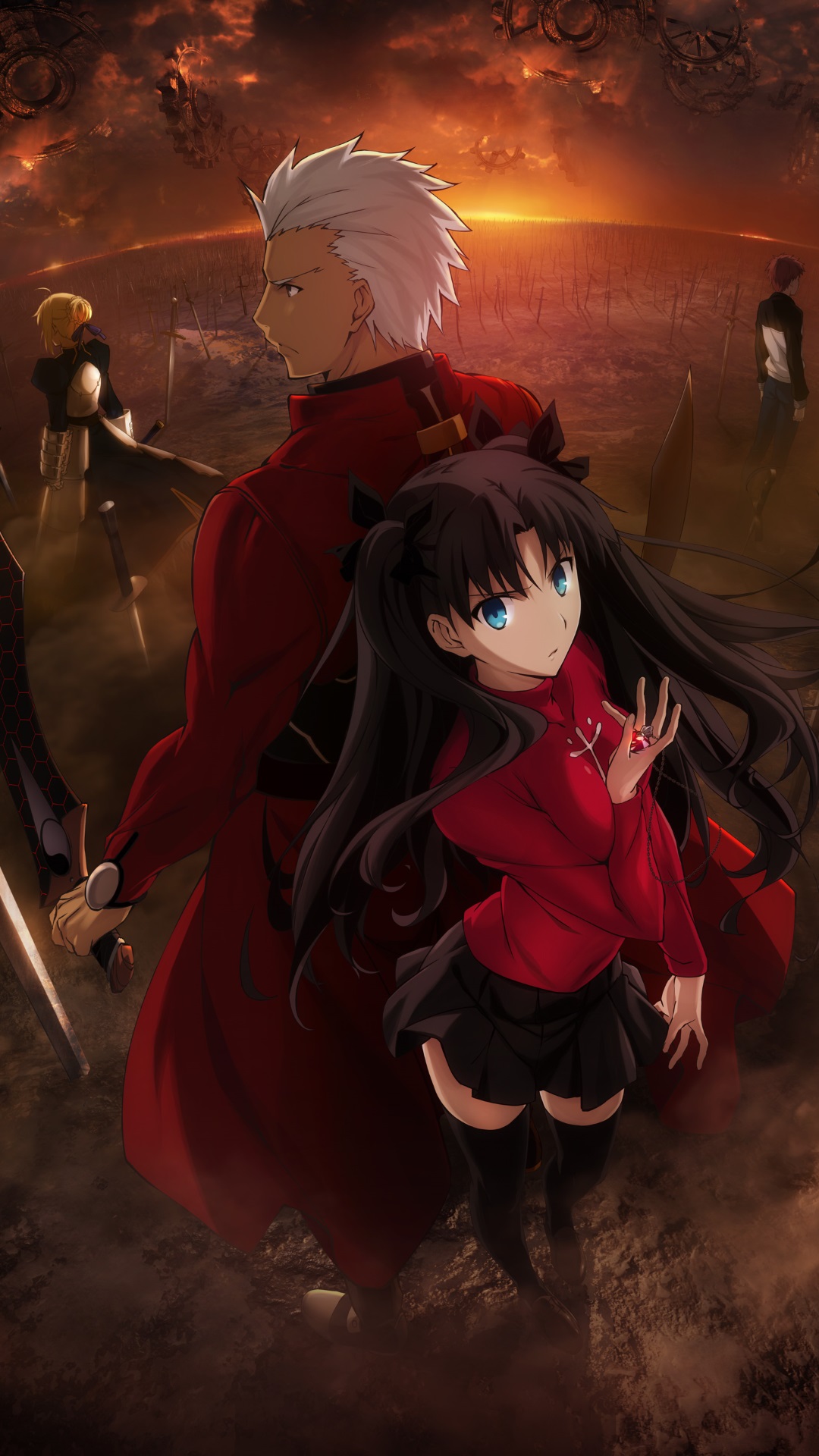 Fatestay Night Unlimited Blade Works Android Wallpapers