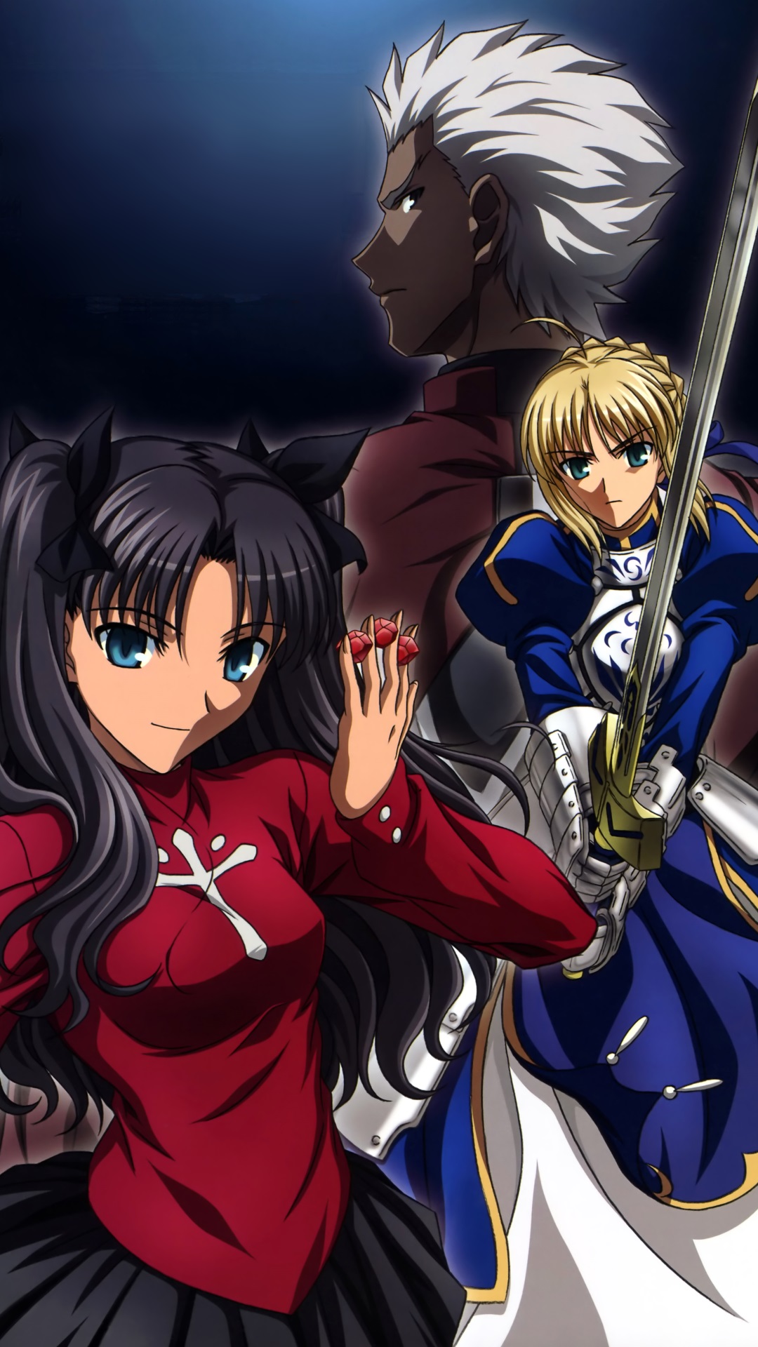 Rin Tohsaka From Fatestay Night Unlimited Blade Works Induced Info