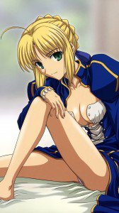 Fate Stay Night Unlimited Blade Works Saber.LG D802 Optimus G2 wallpaper 1080x1920