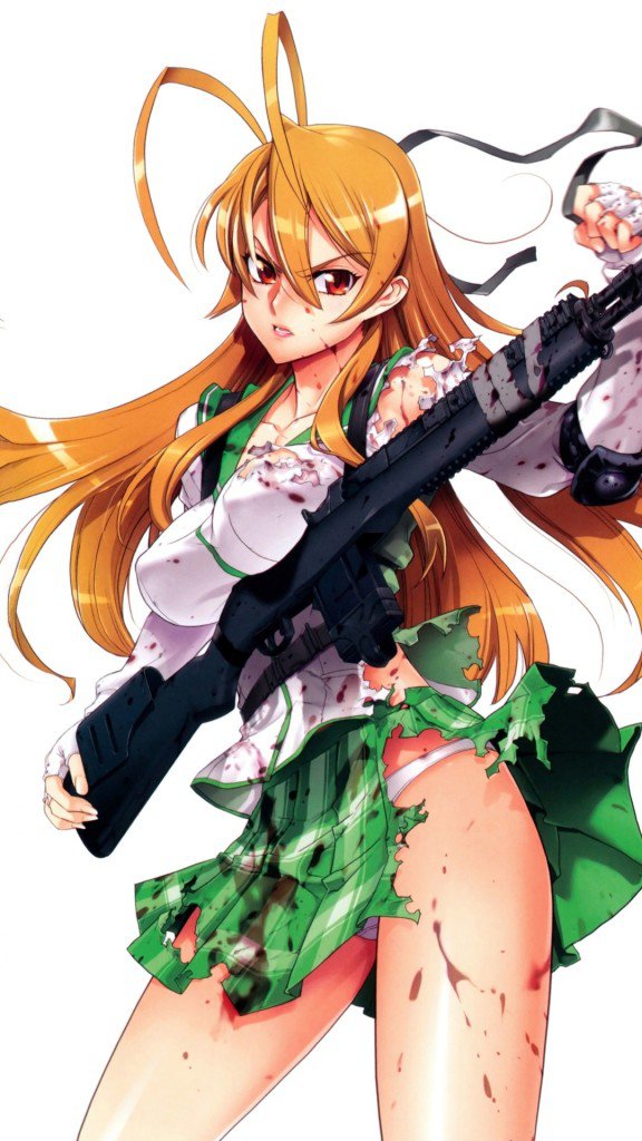 Highschool of the Dead Rei Miyamoto.Magic THL W9 wallpaper 1080×1920