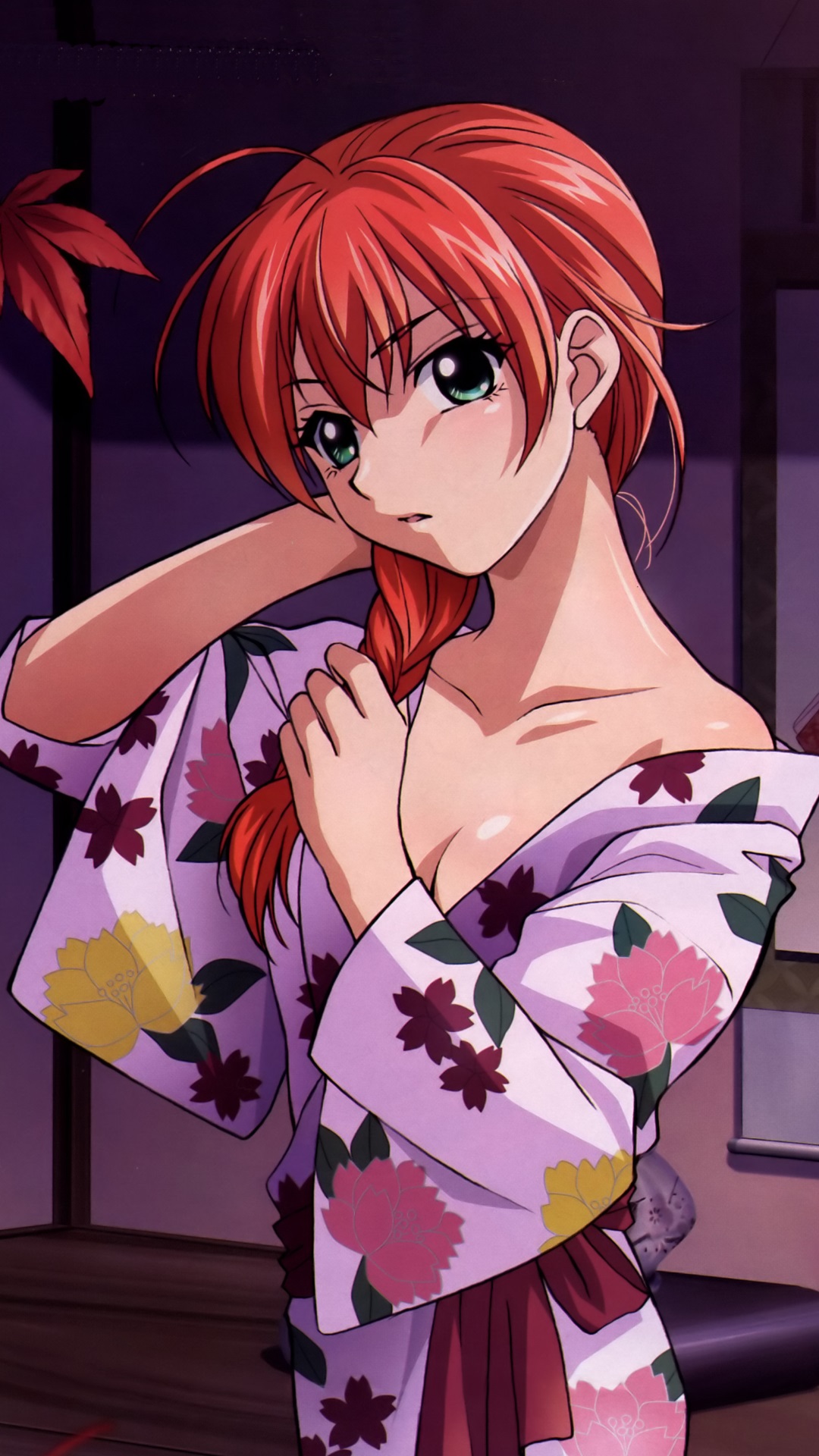 Rosario Plus Vampire Kokoa Shuzen Samsung Galaxy S4 Wallpaper 1080x1920