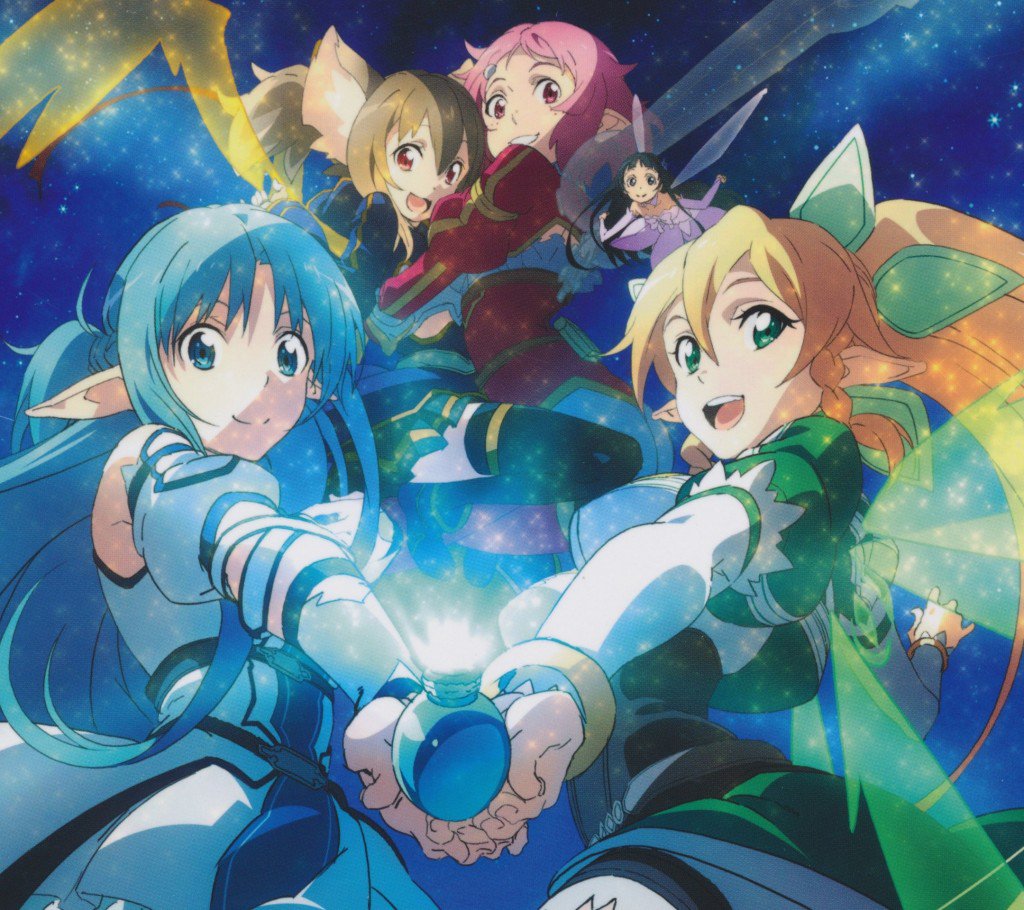 Sword Art Online 2 Asuna Leafa Silica Lisbeth Android Wallpaper 2160×1920 Kawaii Mobile