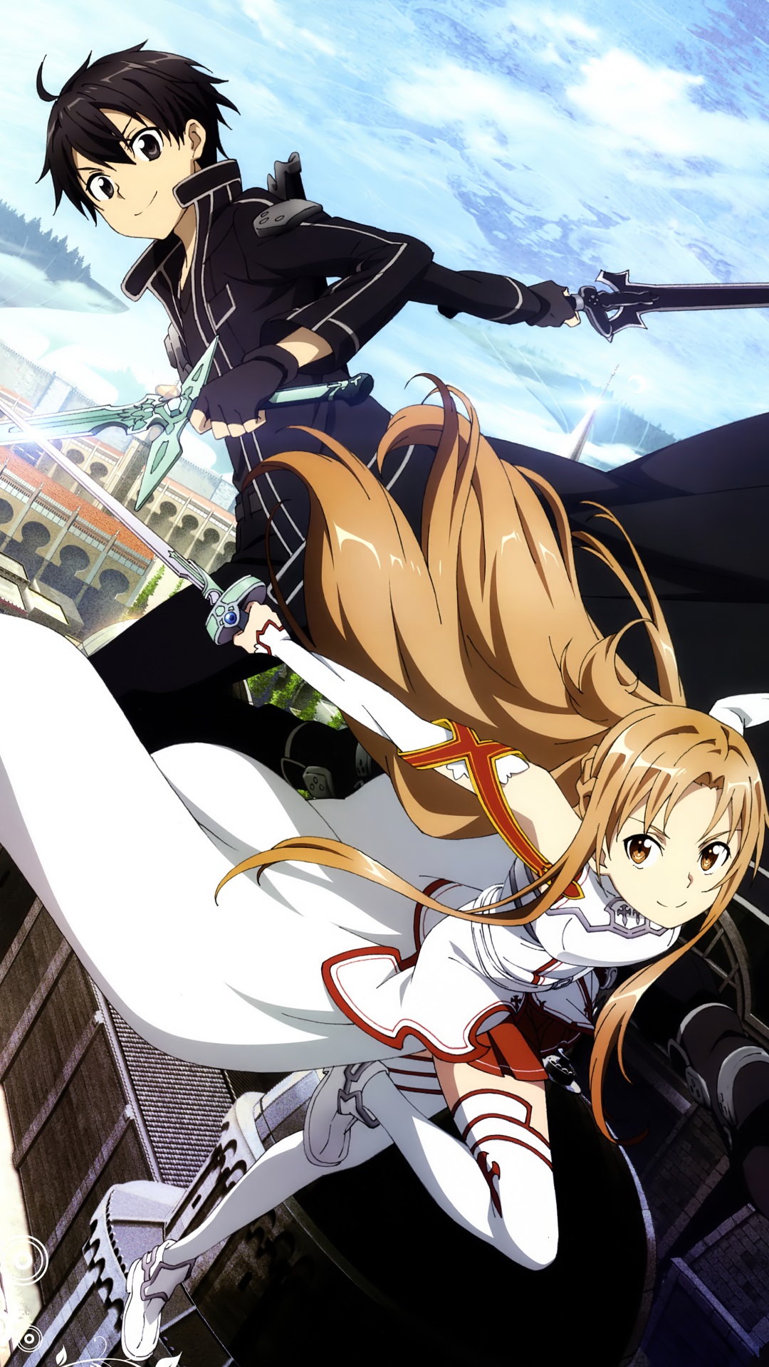 sword art online lockscreen wallpaper