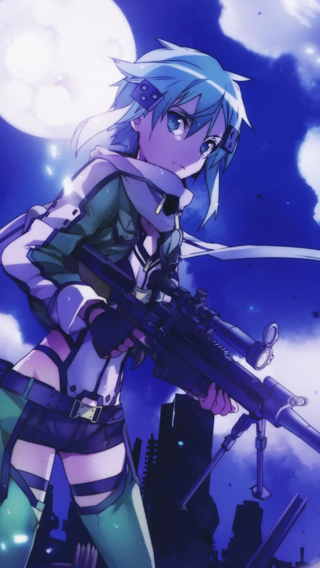 Sword Art Online 2 Sinon.LG D802 Optimus G2 wallpaper 1080 ...