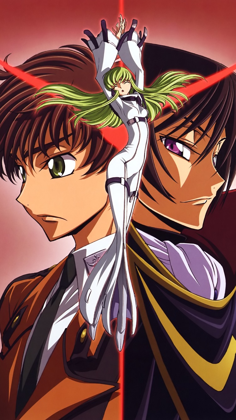 Wallpaper] Lelouch Lamperouge and Suzaku Kururugi from Code Geass