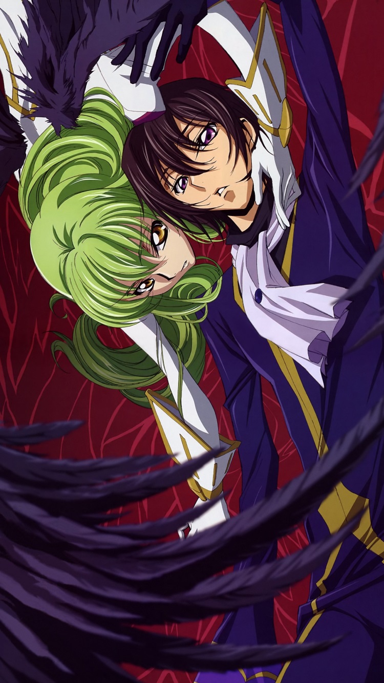 Anime Code Geass C.C. (Code Geass) Lelouch Lamperouge Wallpaper