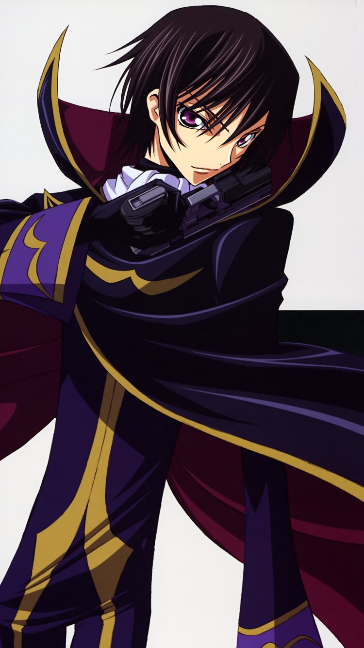 Mobile wallpaper: Anime, Lelouch Lamperouge, Code Geass, 710416 download  the picture for free.