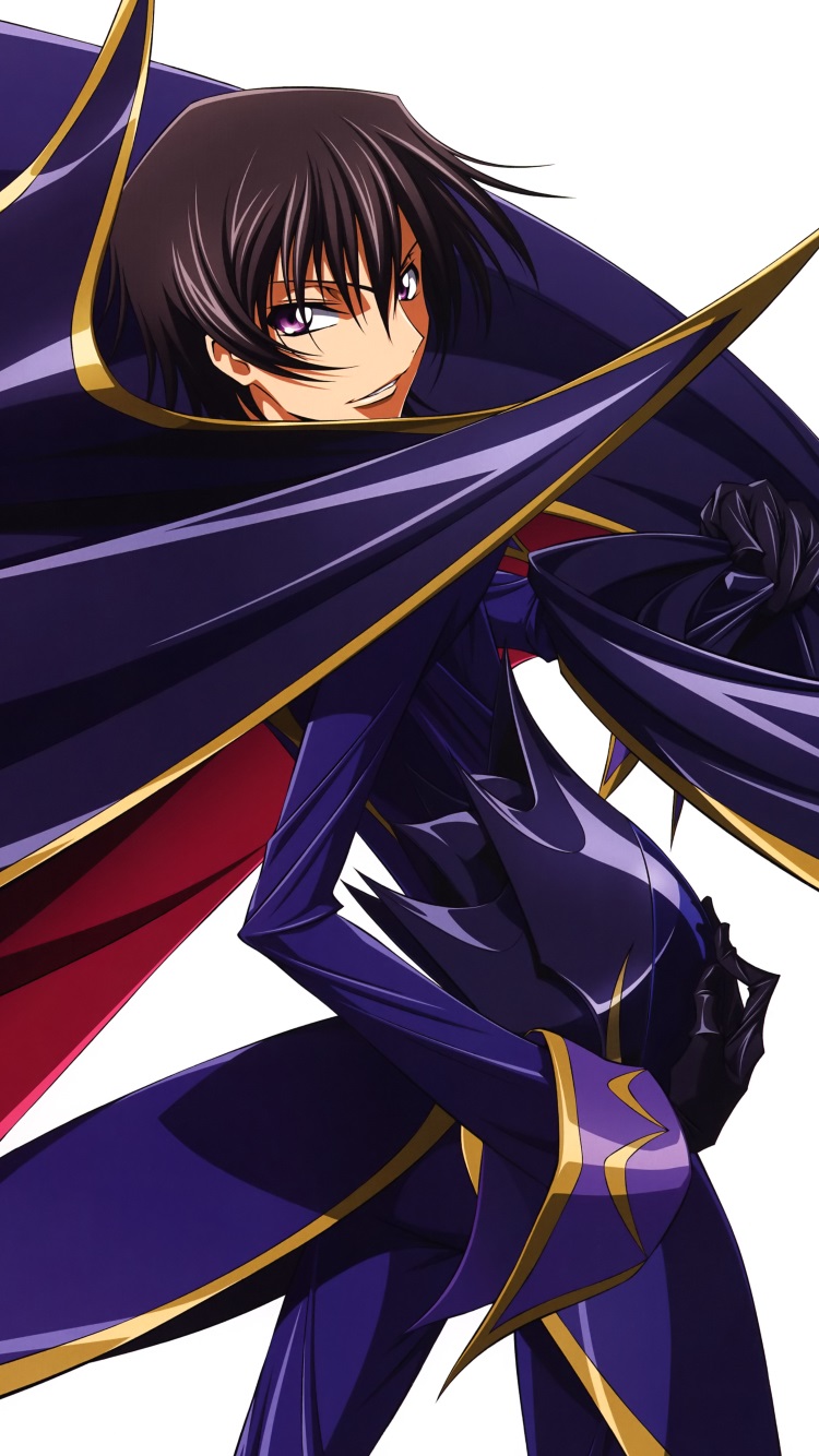 Mobile wallpaper: Anime, Lelouch Lamperouge, Code Geass, 1407922