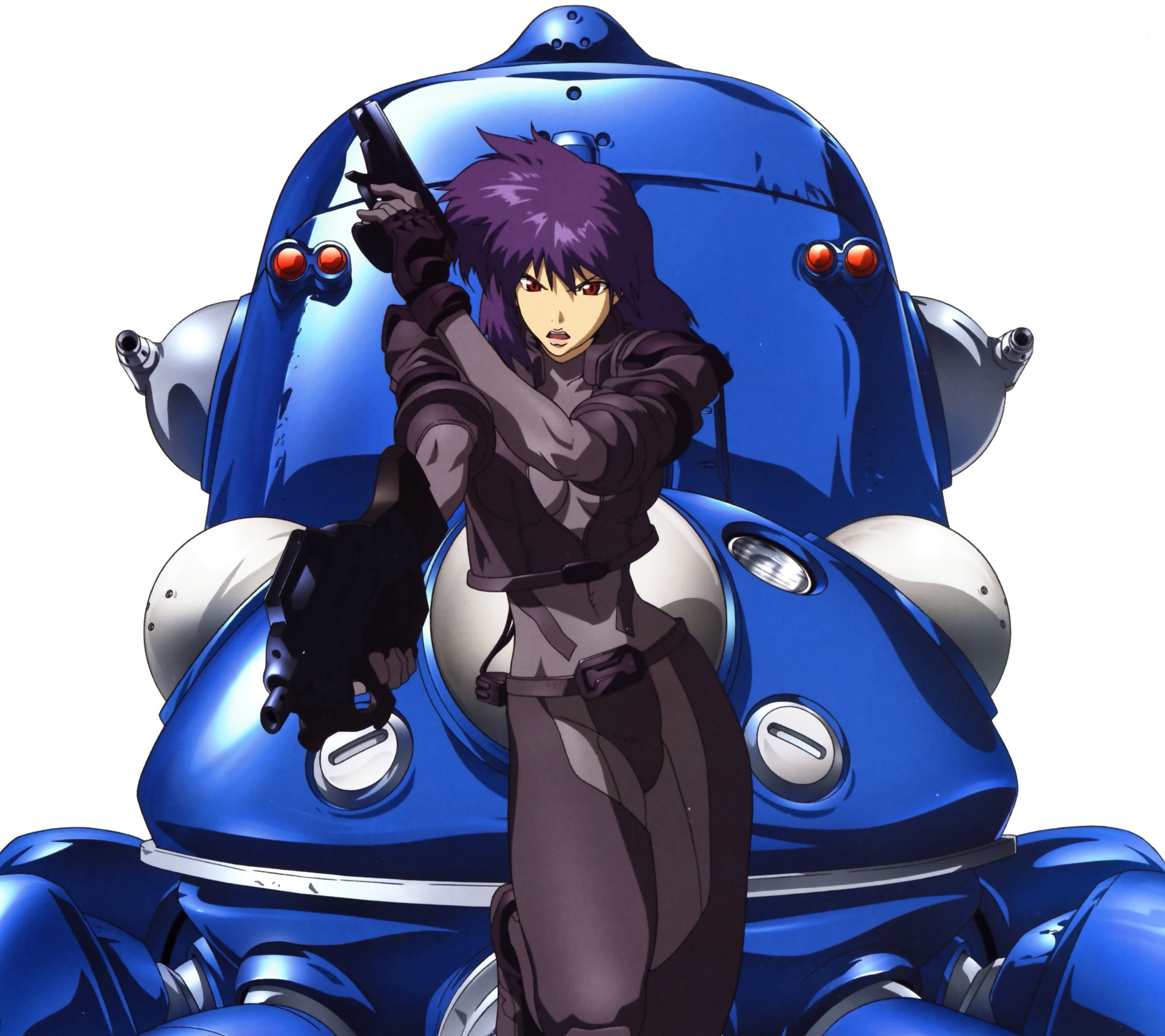 Ghost in the Shell Motoko Kusanagi.Android wallpaper 2160×1920 – Kawaii