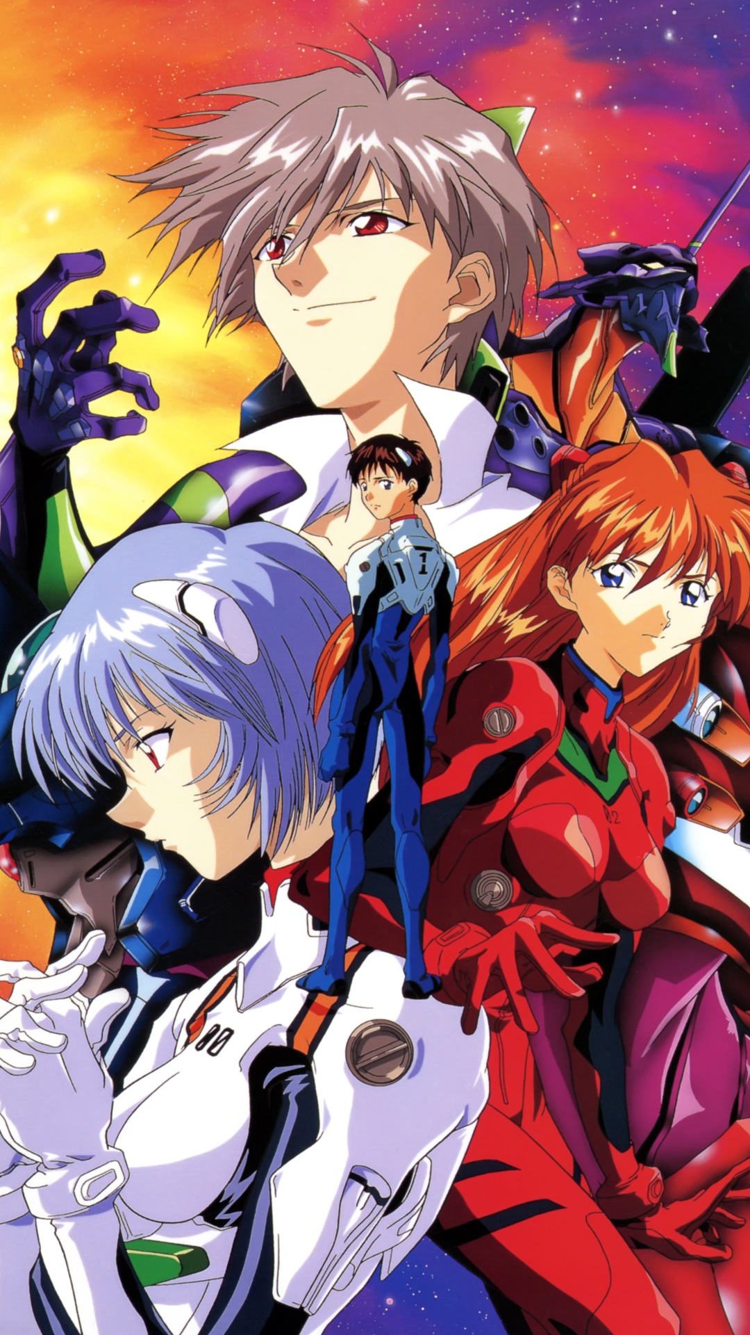 Neon Genesis Evangelion Hd Smartphone Wallpapers For Iphone And Android