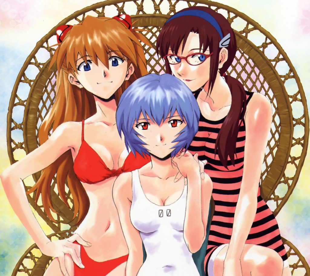 Asuka Langley Soryu Mari Illustrious Makinami Rei Ayanami Android X Wallpaper