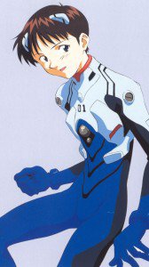 Neon Genesis Evangelion Shinji Ikari.Samsung Galaxy S4 wallpaper 1080x1920