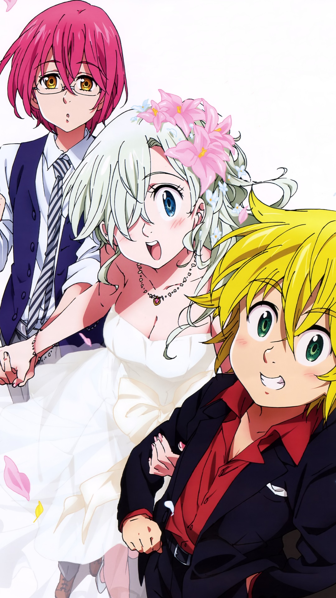 Seven Deadly Sins Meliodas Elizabeth Liones Gowther.HTC ...