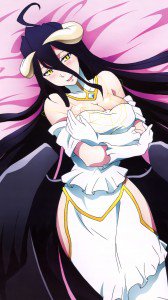 Overlord Albedo.HTC One wallpaper 1080x1920