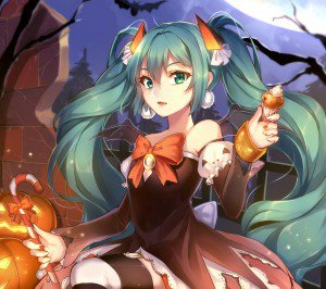 Halloween anime 2015.Android wallpaper 2160x1920