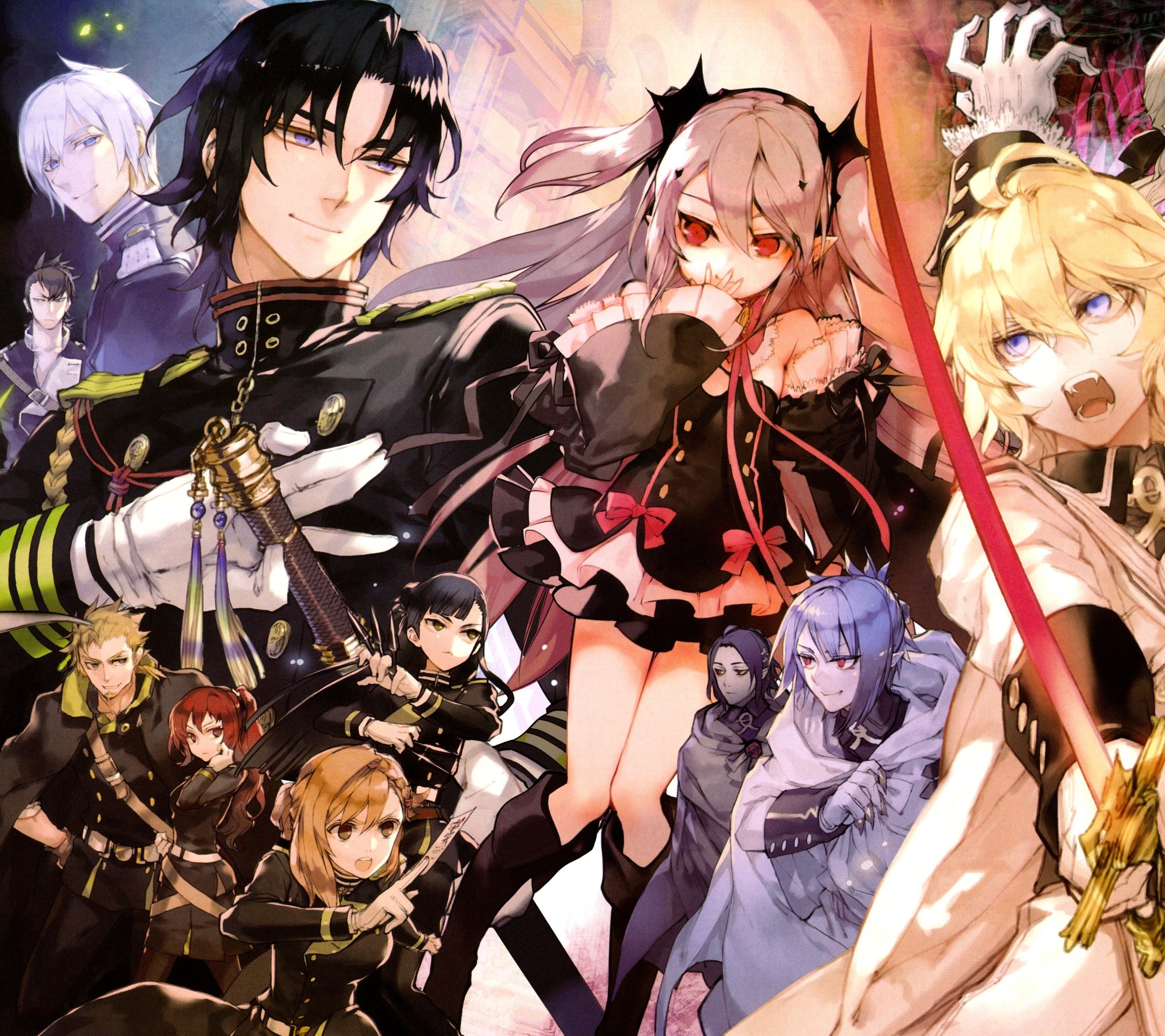 Owari no Seraph Seraph of the End anime wallpapers for iPhone and  