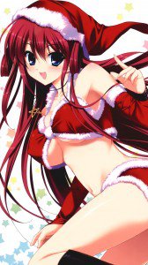 Christmas 2016 Grisaia no Rakuen.HTC One wallpaper 1080x1920