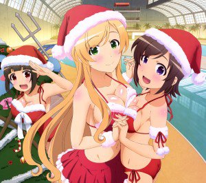 Christmas 2016 anime Locodol.Android wallpaper 2160x1920