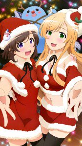 Christmas 2016 anime Locodol.Sony Xperia Z wallpaper 1080x1920