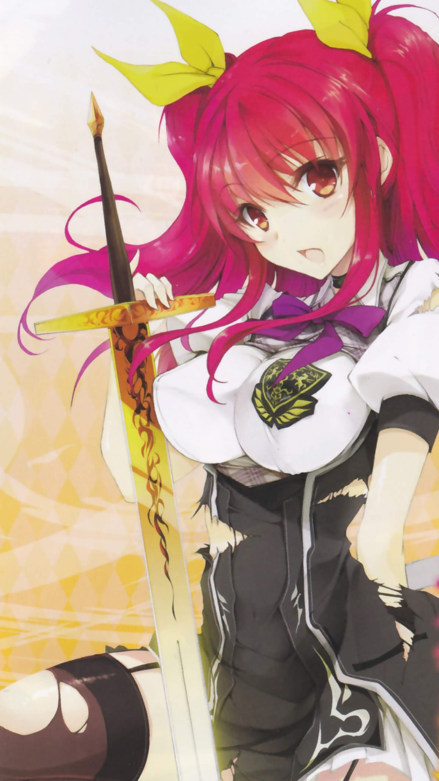 Rakudai kishi no cavalry Stella  Kawaii anime girl, Anime girl cute,  Female anime