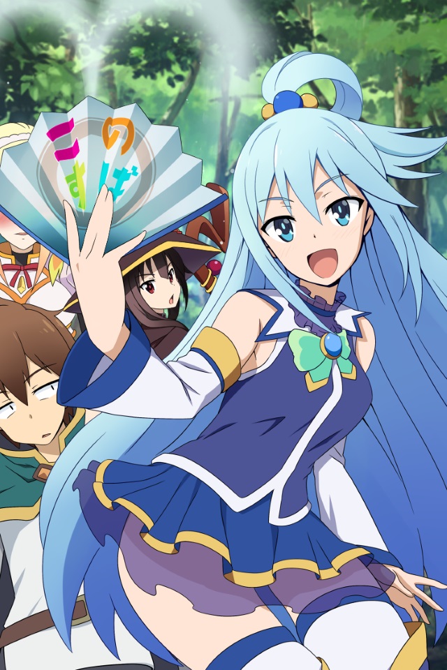 Kazuma Satou, Aqua (KonoSuba) wallpaper - !