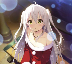 Christmas anime 2017 Charlotte Nao Tomori.Android wallpaper 2160x1920