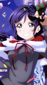 Christmas anime 2017 Love Live.iPhone 6 Plus wallpaper 1080x1920