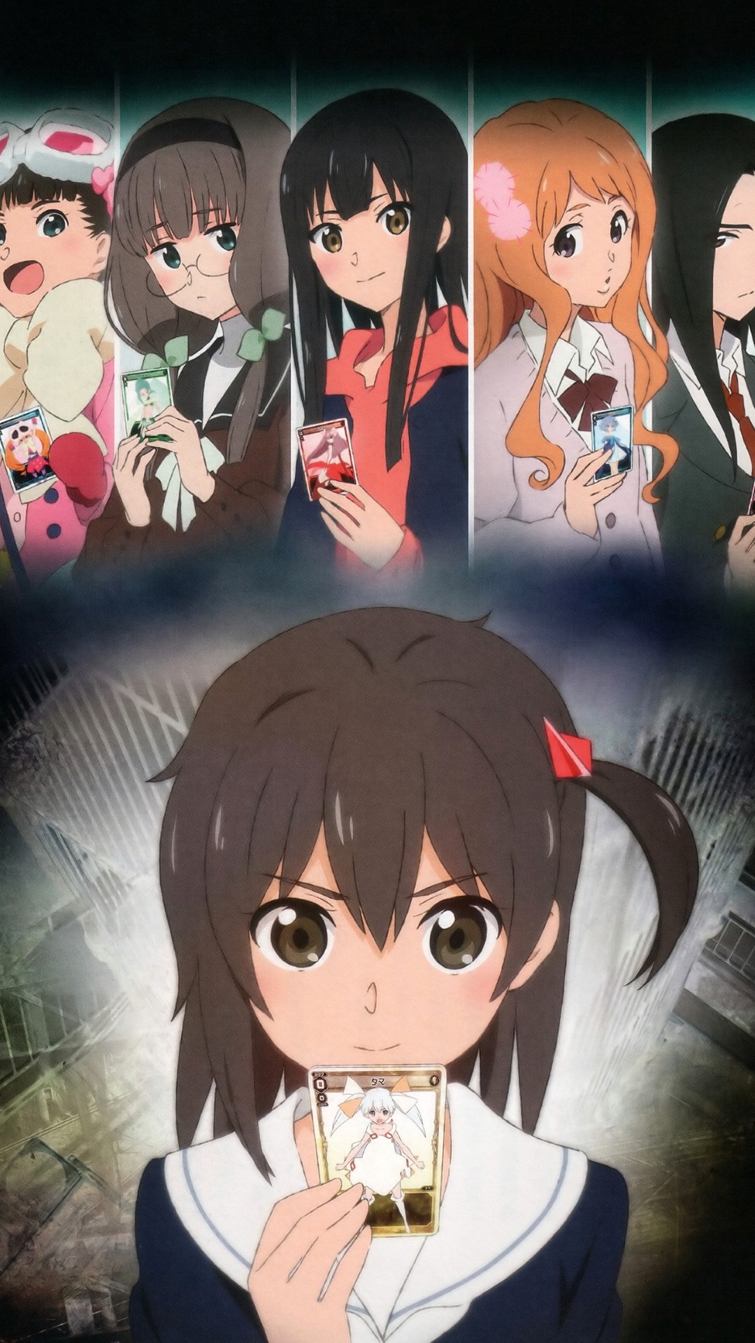 Selector Infected Wixoss.Sony Xperia Z wallpaper 1080x1920