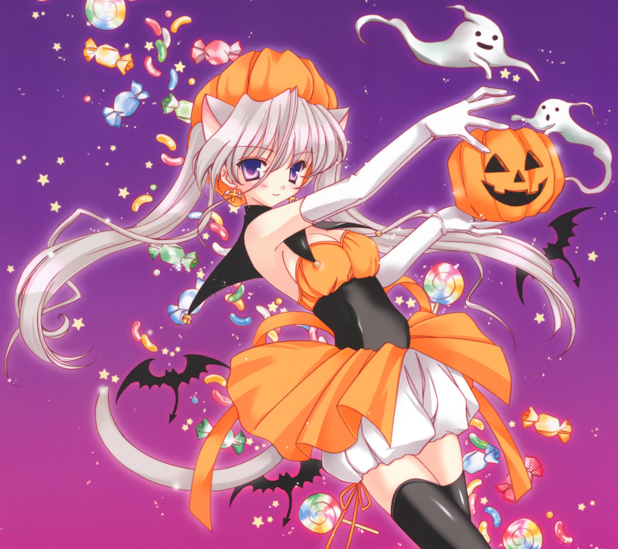 Halloween Anime 2160×1920 Kawaii Mobile