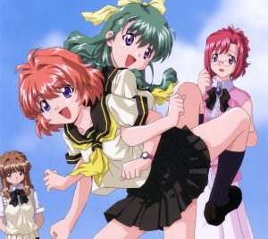 Onegai Twins Karen Onodera Miina Miyafuji 2160x1920