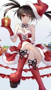 Christmas Date a Live Kurumi Tokisaki 1080x1920