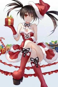 Christmas Date a Live Kurumi Tokisaki 640x960