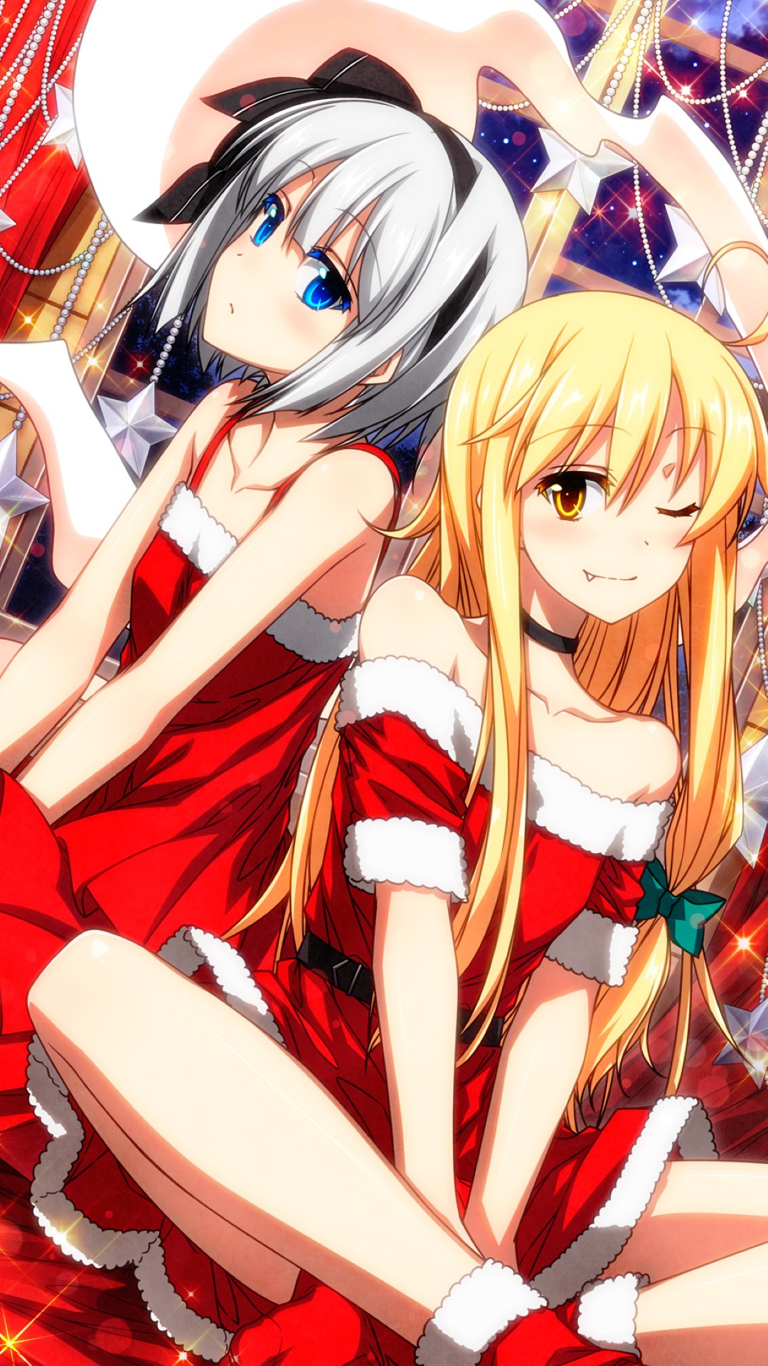 Christmas anime wallpaper 1080×1920 - Kawaii Mobile