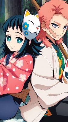 Kimetsu no Yaiba Makomo Sabito 1080×1920 – Kawaii Mobile