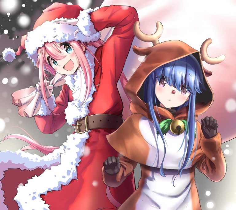 Christmas anime wallpapers for smartphones