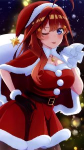 Christmas Go-Toubun no Hanayome Itsuki Nakano 2160x3840