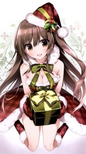 Christmas Maika Aomi 2160x3840