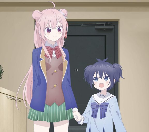 Happy Sugar Life - Satou Matsuzaka and Shio Kobe HD wallpapers for iPhone