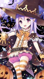 Halloween Anime 1440x2560 (2)