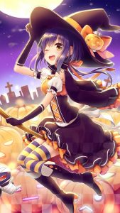 Halloween Anime.Samsung Galaxy Note 3 wallpaper 1080x1920