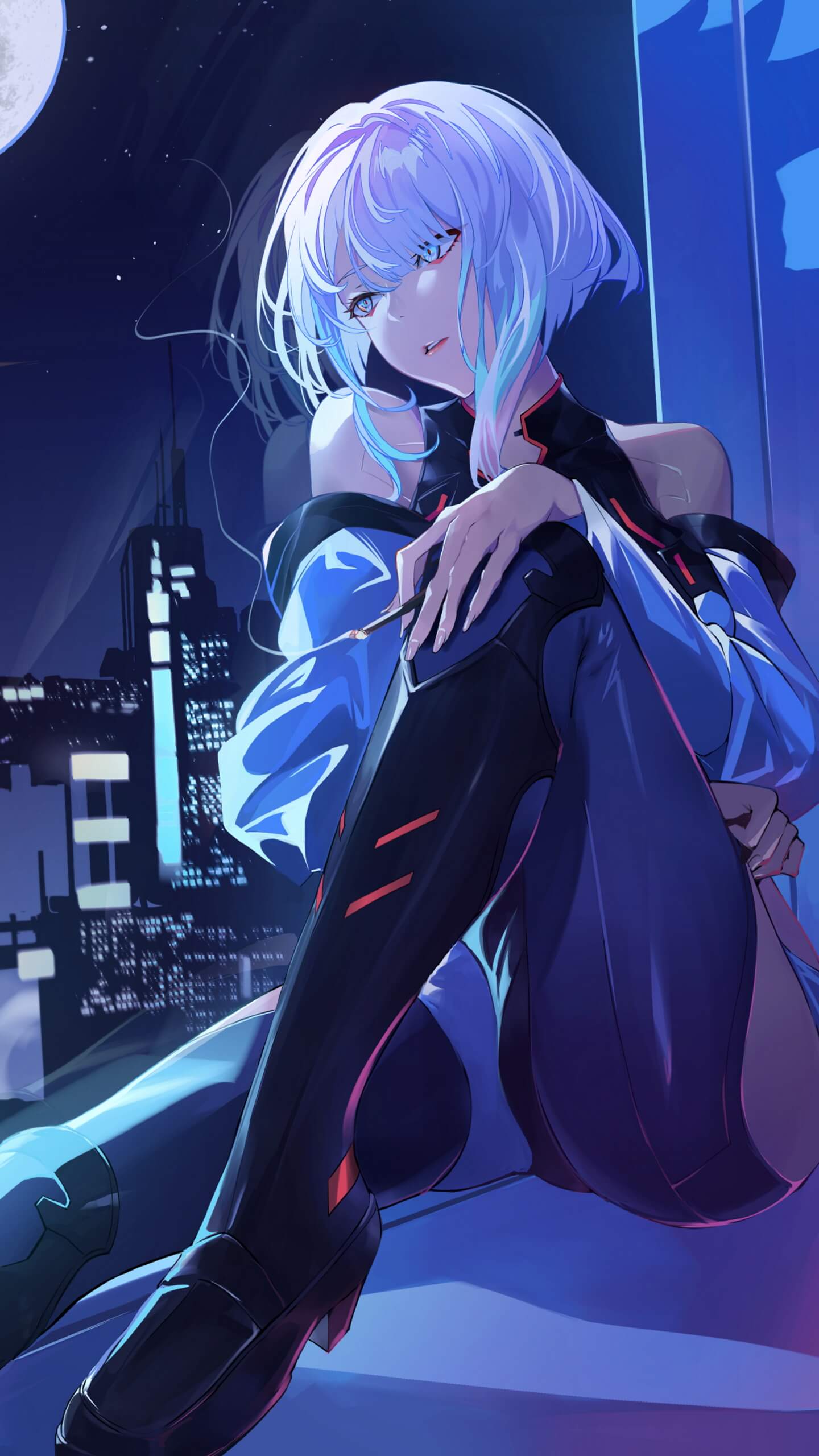 Cyberpunk Edgerunners Lucyna Kushinada 1440×2560 – Kawaii Mobile