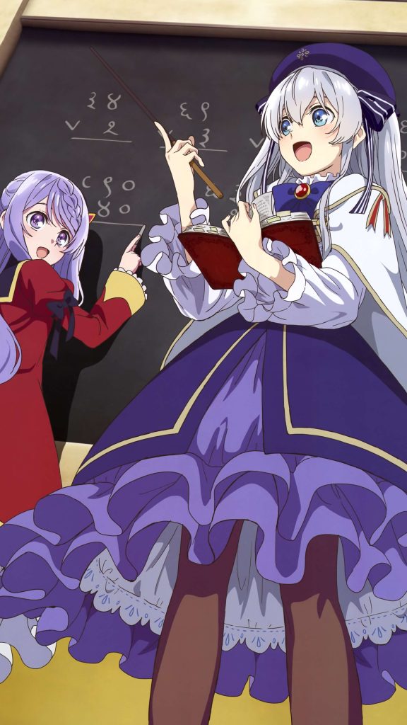 Celia Claire and Flora Beltrum 1080x1920 anime background