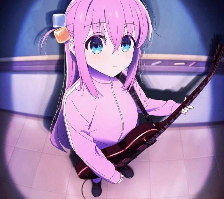 Bocchi the Rock Hitori Gotou.Android wallpaper 2160×1920 – Kawaii Mobile