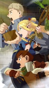 Dungeon Meshi Laios Touden Marcille Donato Chilchuck Tims 2160x3840