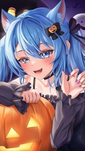 Halloween anime 2160x3840