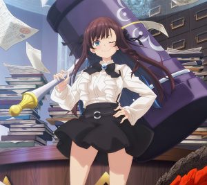 Guild no Uketsukejou desu ga, Zangyou wa Iya nanode Boss wo Solo Toubatsu Shiyou to Omoimasu Alina Clover.Android wallpaper 2160x1920