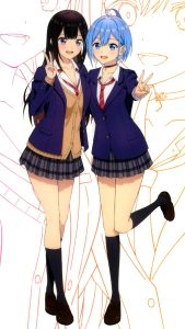 Danjo no Yuujou wa Seiritsu Suru Himari Inuzuka Rion Enomoto 1440x2560